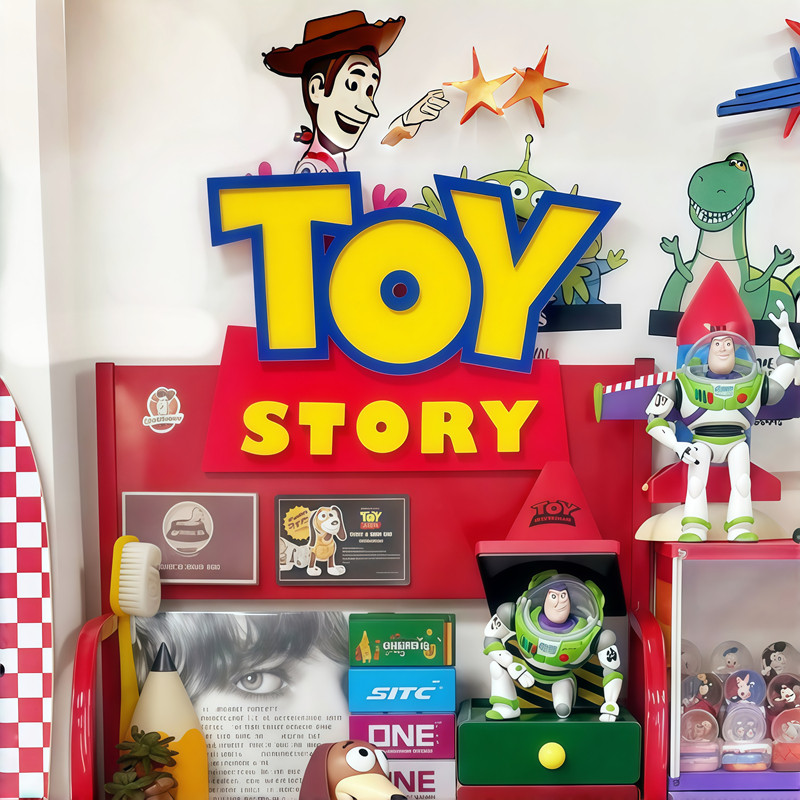 Lighting Home Decor Items - TOY STORY 3DLogo Signboard Cartoon Character