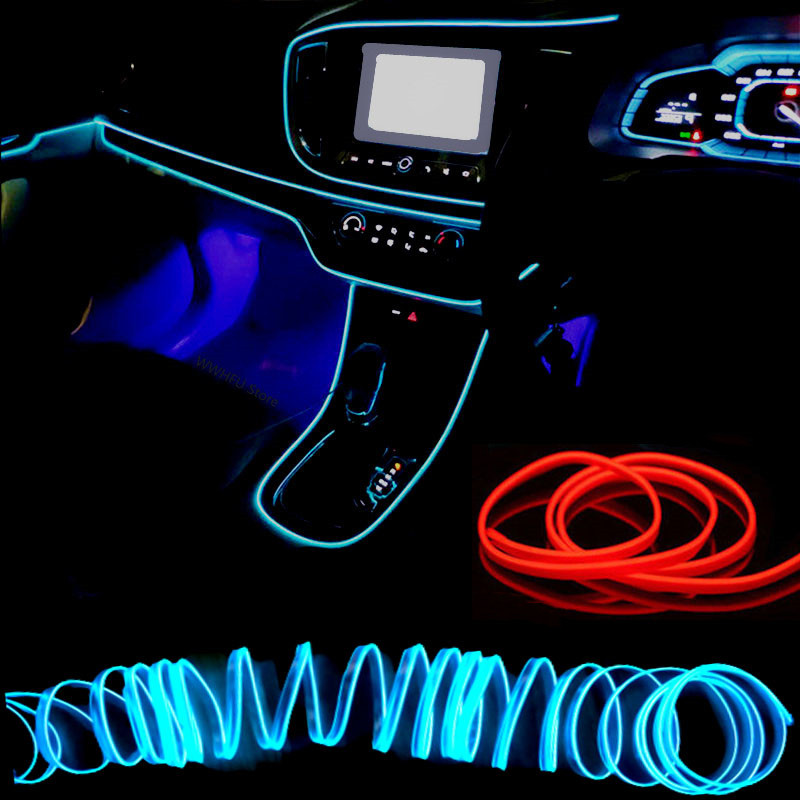 Lighting Bolt Decor - 1/3/5m Car Interior Atmosphere Lighting LED