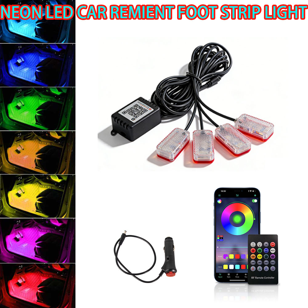 Lighting Bolt Decor - RGB Neon LED Foot Light For