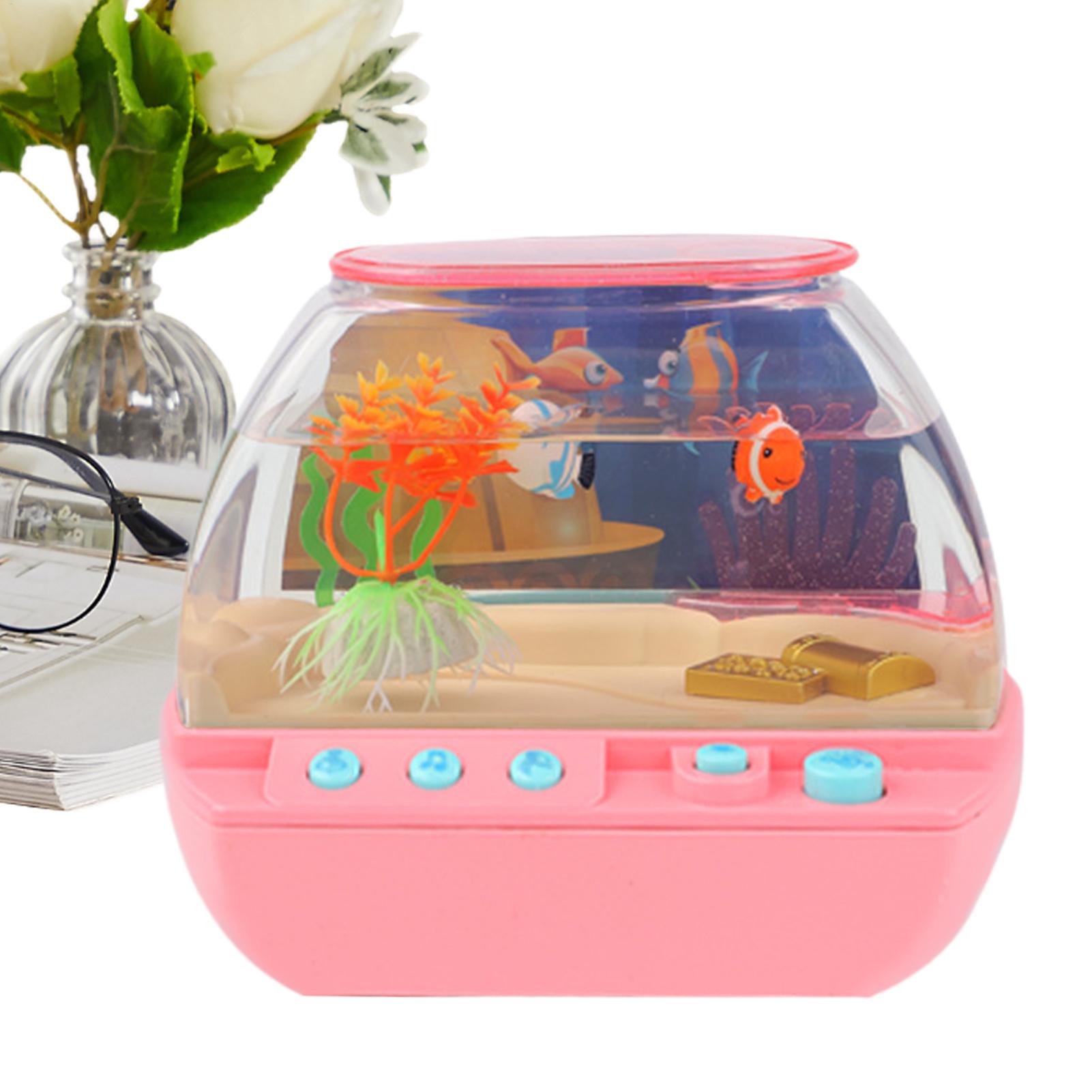 Room Lighting Bedroom Decor - Toy Fish Tank Home Decoration With