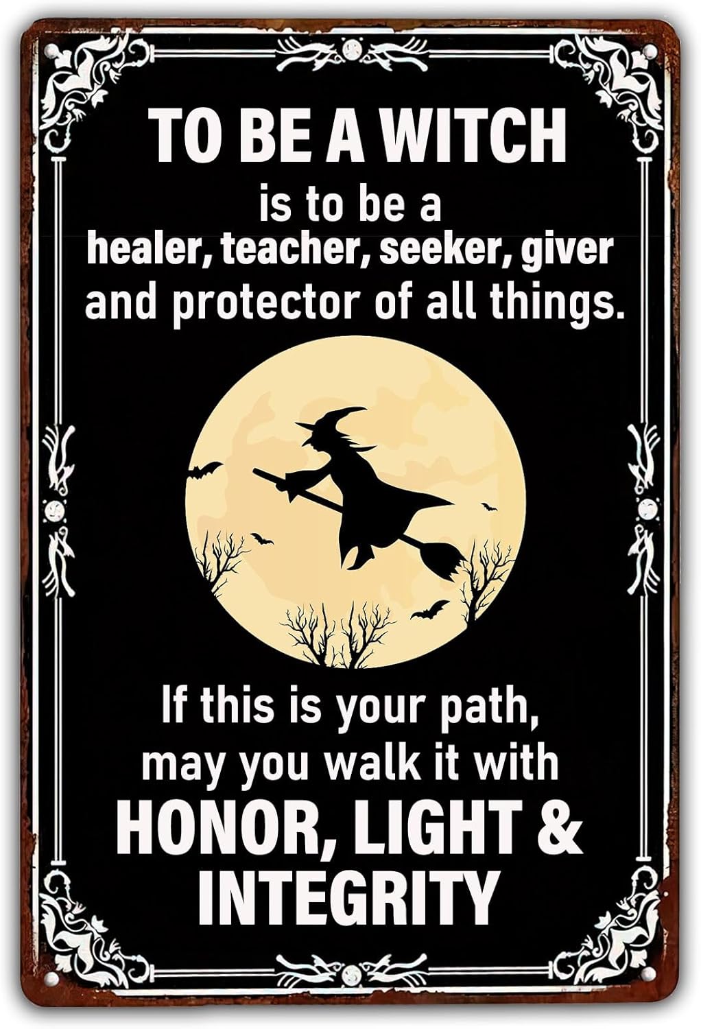 Kitchen Decor Lighting - 1p,To Be A Witch Honor, Light