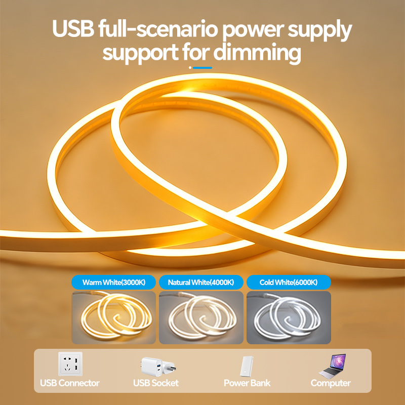 Silicone USB LED Strip Light F - огляд і ціна Lighting Bolt Decor