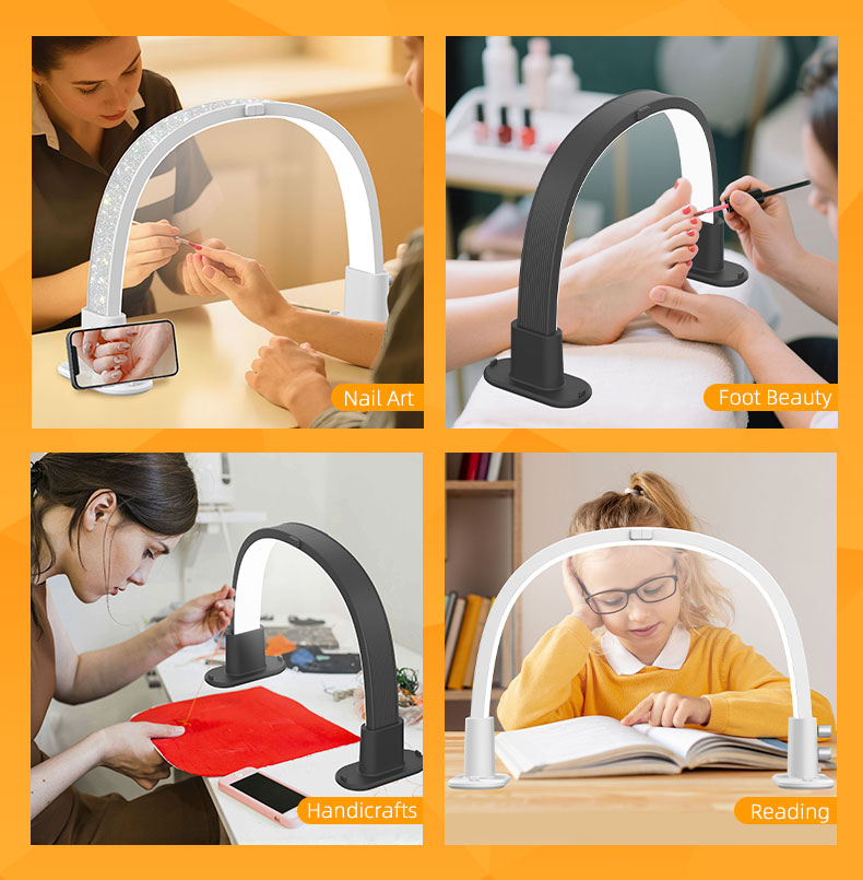 Mini half moon nail fill light - огляд і ціна Led Moon Lamp
