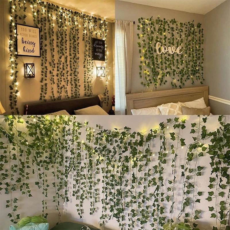 Green Ivy 210cm LED Light Stri - огляд і ціна Wall Decor Lighting Tree