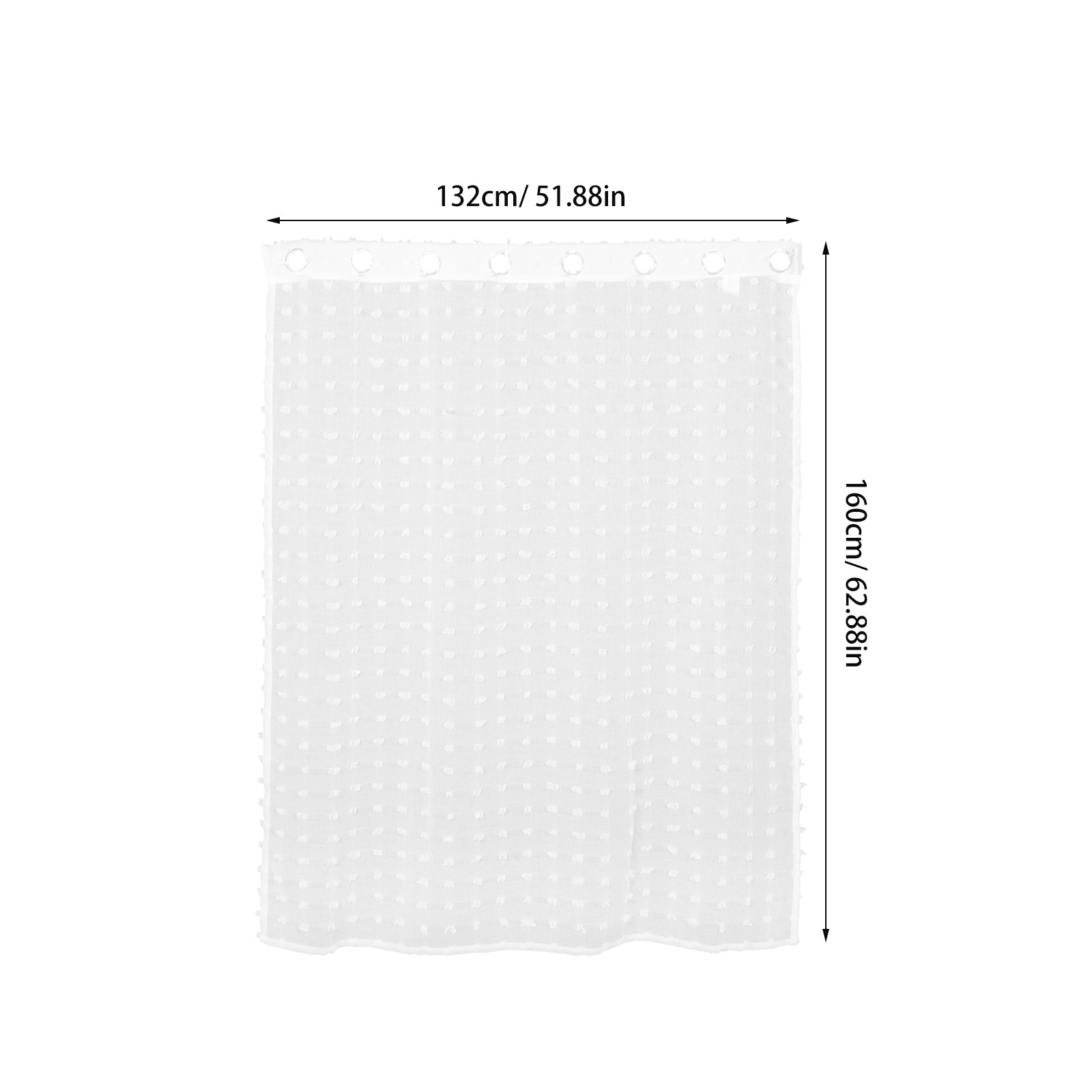 White Dot Sheer Curtain Light  - огляд і ціна Kitchen Decor Lighting