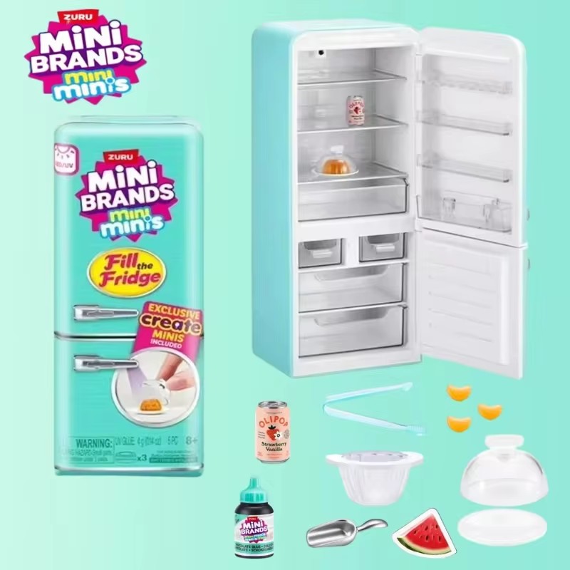 HOT Led Light Up Mini Refriger - огляд і ціна Kitchen Decor Lighting