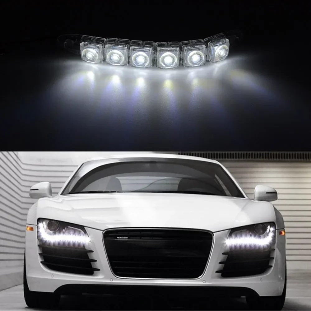 2PCS LED Waterproof DRL Light  - огляд і ціна Lighting Bolt Decor
