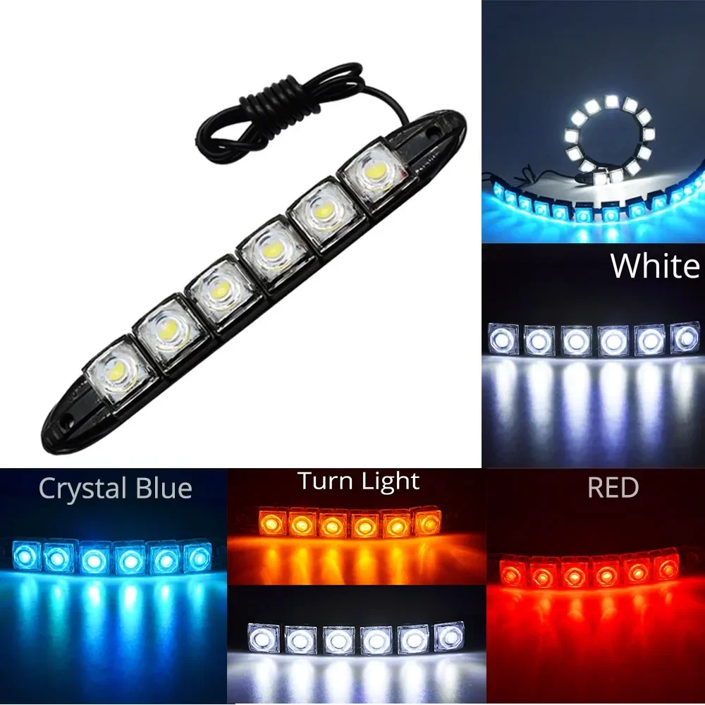 2PCS LED Waterproof DRL Light  - огляд і ціна Lighting Bolt Decor