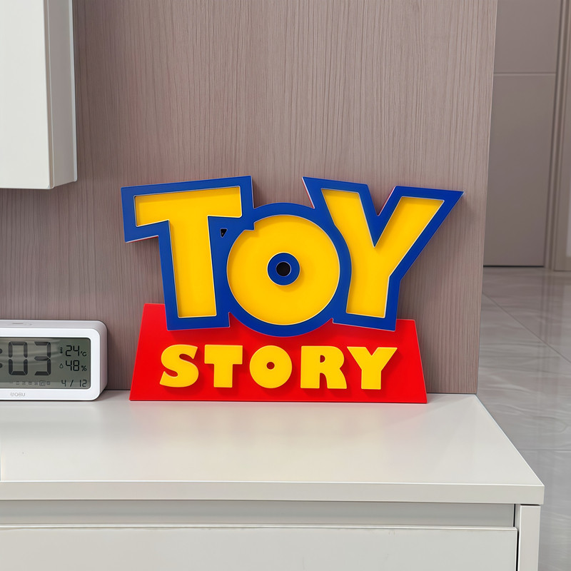 TOY STORY 3DLogo Signboard Car - огляд і ціна Lighting Home Decor Items