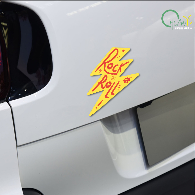 Rock Lightning Car Sticker Mus - огляд і ціна Unique Lighting Decor