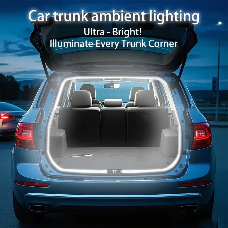 LED Car Trunk Light Strip Auto - огляд і ціна Lighting Bolt Decor