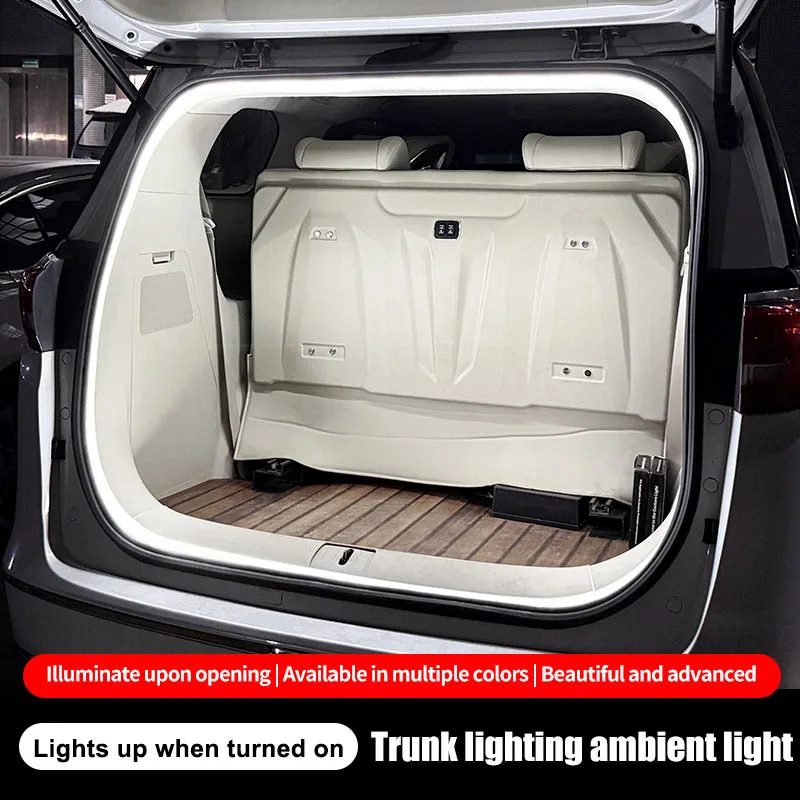 LED Car Trunk Light Strip Auto - огляд і ціна Lighting Bolt Decor