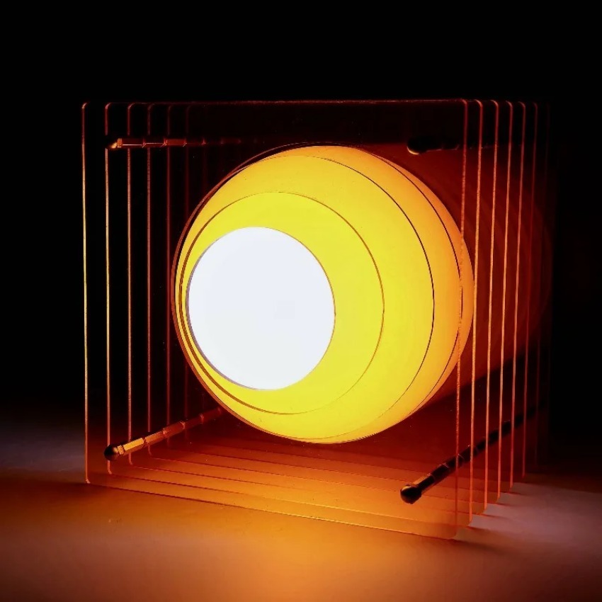 DIY Acrylic Thousand Layer Lam - огляд і ціна Led Moon Lamp