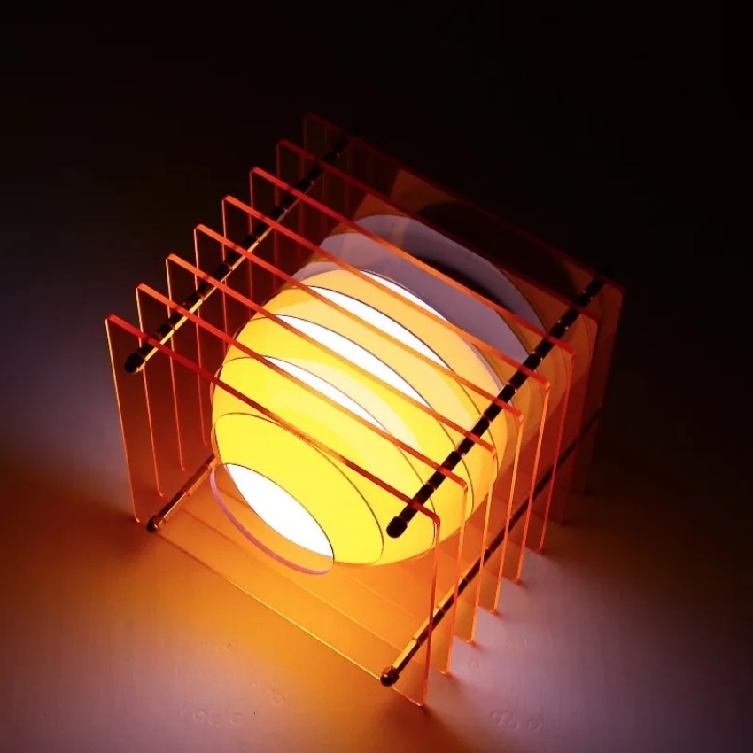 DIY Acrylic Thousand Layer Lam - огляд і ціна Led Moon Lamp