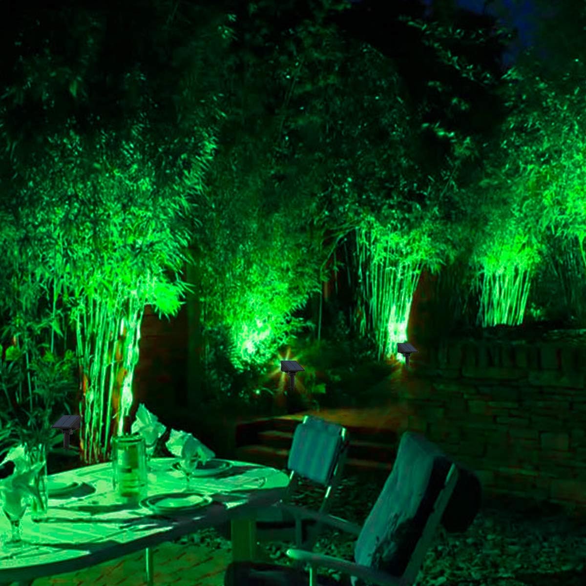 4pcs Solar Spotlight Outdoor G - огляд і ціна Wall Decor Lighting Tree