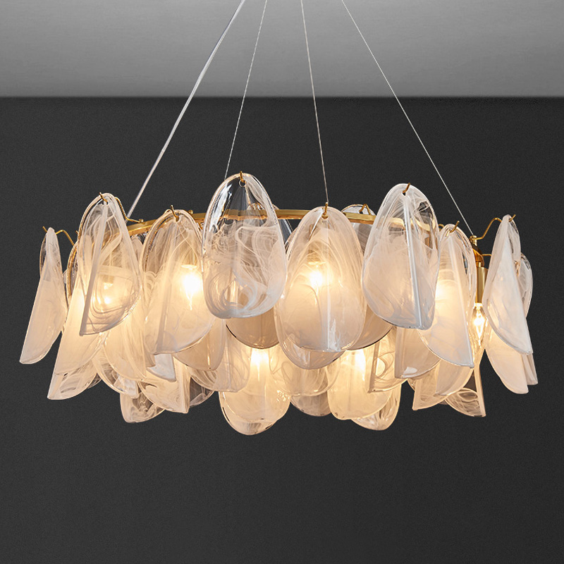 Luxury Glass Chandelier Lighti - огляд і ціна Lighting Home Decor Items