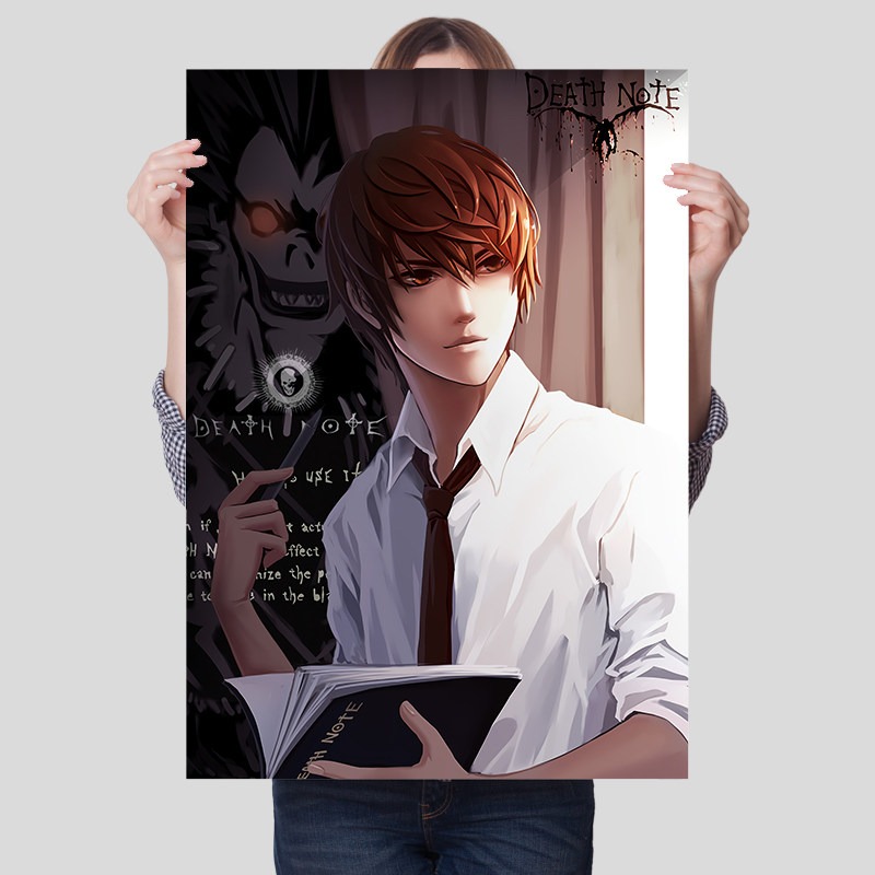 Death Note Unframed Canvas Pri - огляд і ціна Lighting Home Decor Items