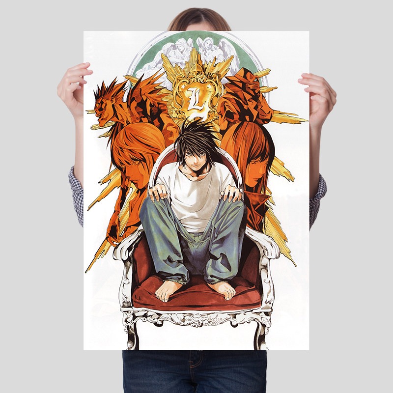 Death Note Unframed Canvas Pri - огляд і ціна Lighting Home Decor Items