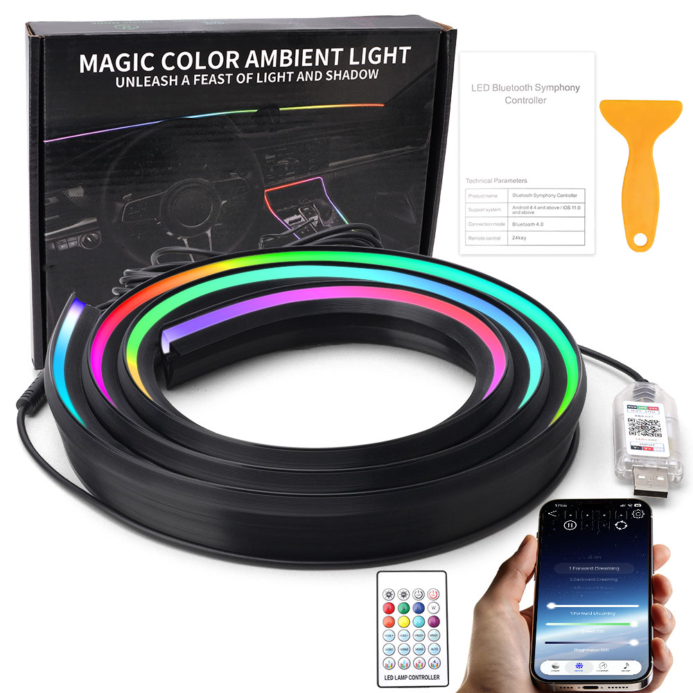 140/150CM Car Interior Symphon - огляд і ціна Lighting Bolt Decor