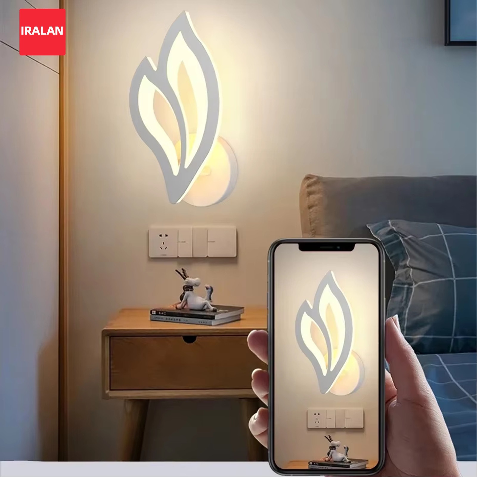 Home LED Wall Lamp Creative Le - огляд і ціна Lighting Home Decor Items