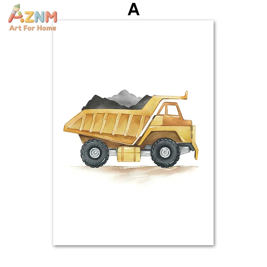 6pcs Nordic Modern cartoon car - огляд і ціна Lighting Mcqueen Bedroom Decor
