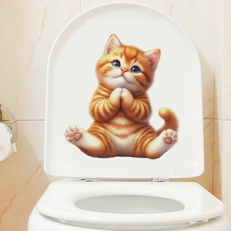 Yoga Cat  Wall Sticker Removab - огляд і ціна Lighting Mcqueen Bedroom Decor