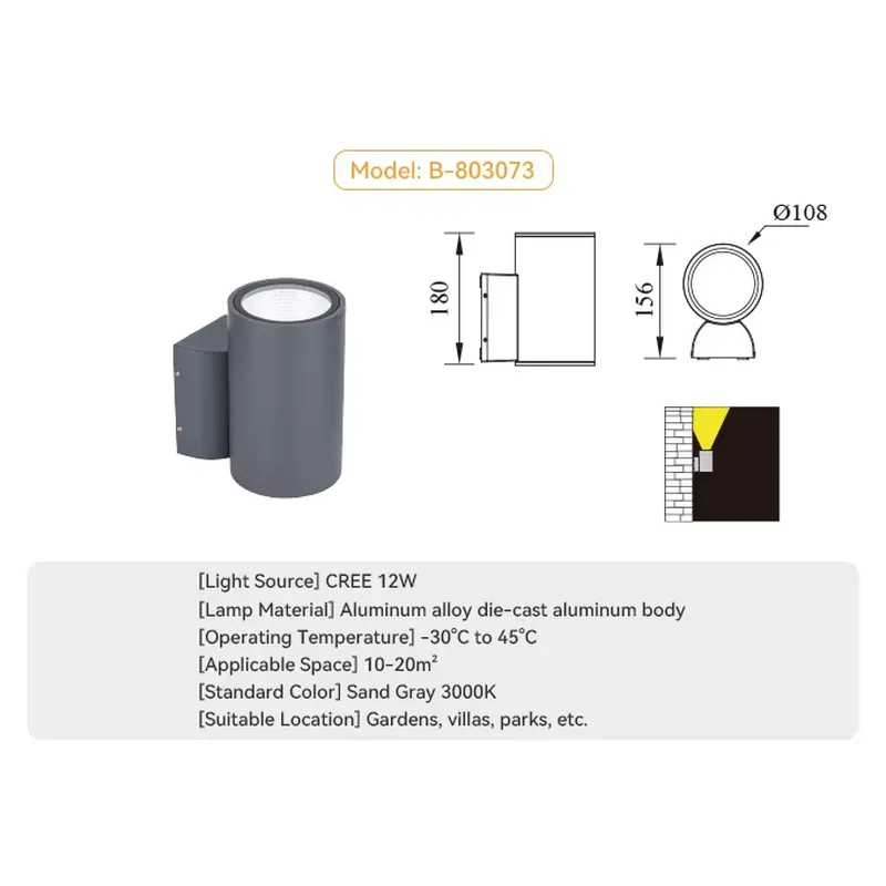 Outdoor Wall Decorative Light  - огляд і ціна Lighting Decor Outdoor
