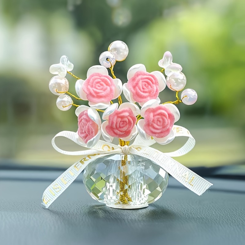 1PC Crystal Glass Rose Dashboa - огляд і ціна Lighting Mcqueen Bedroom Decor