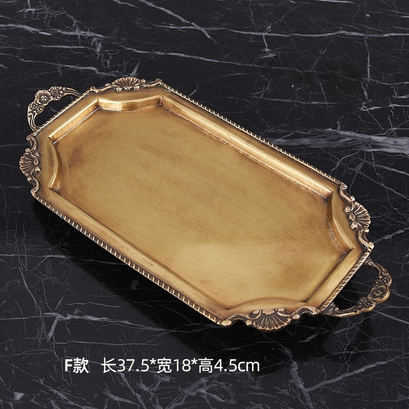 Imported brass decorative tray - огляд і ціна Decor Lighting India