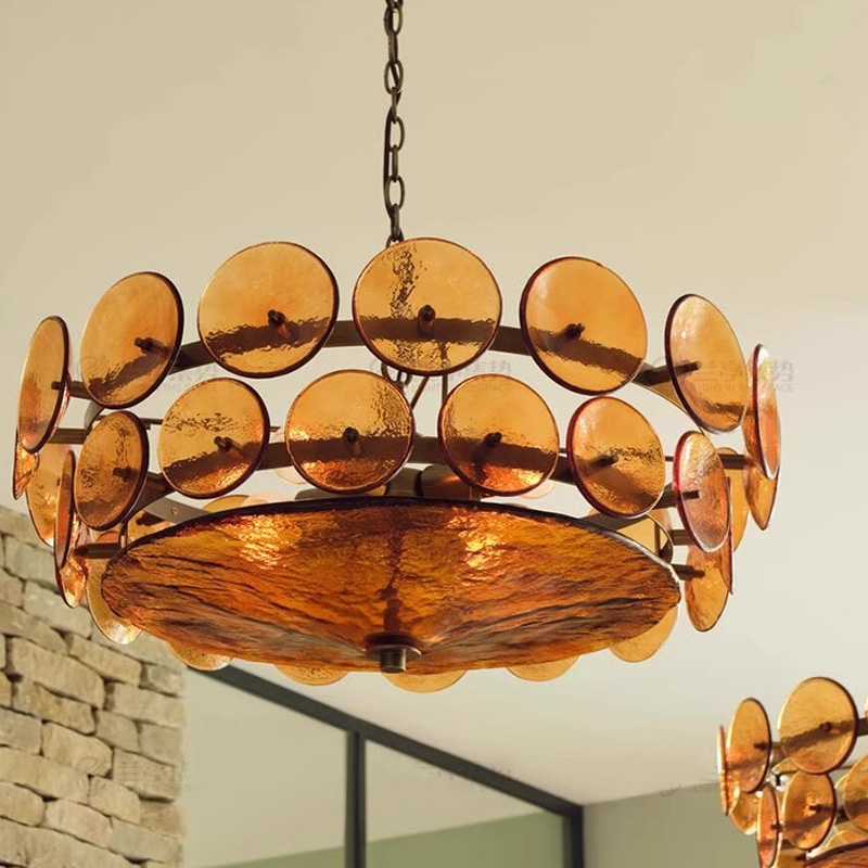 Luxury Glass Chandelier Lighti - огляд і ціна Lighting Home Decor Items
