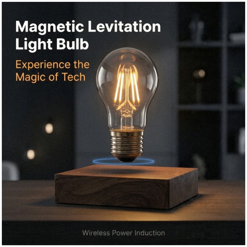 Magnetic Levitating Floating W - огляд і ціна Unique Lighting Decor