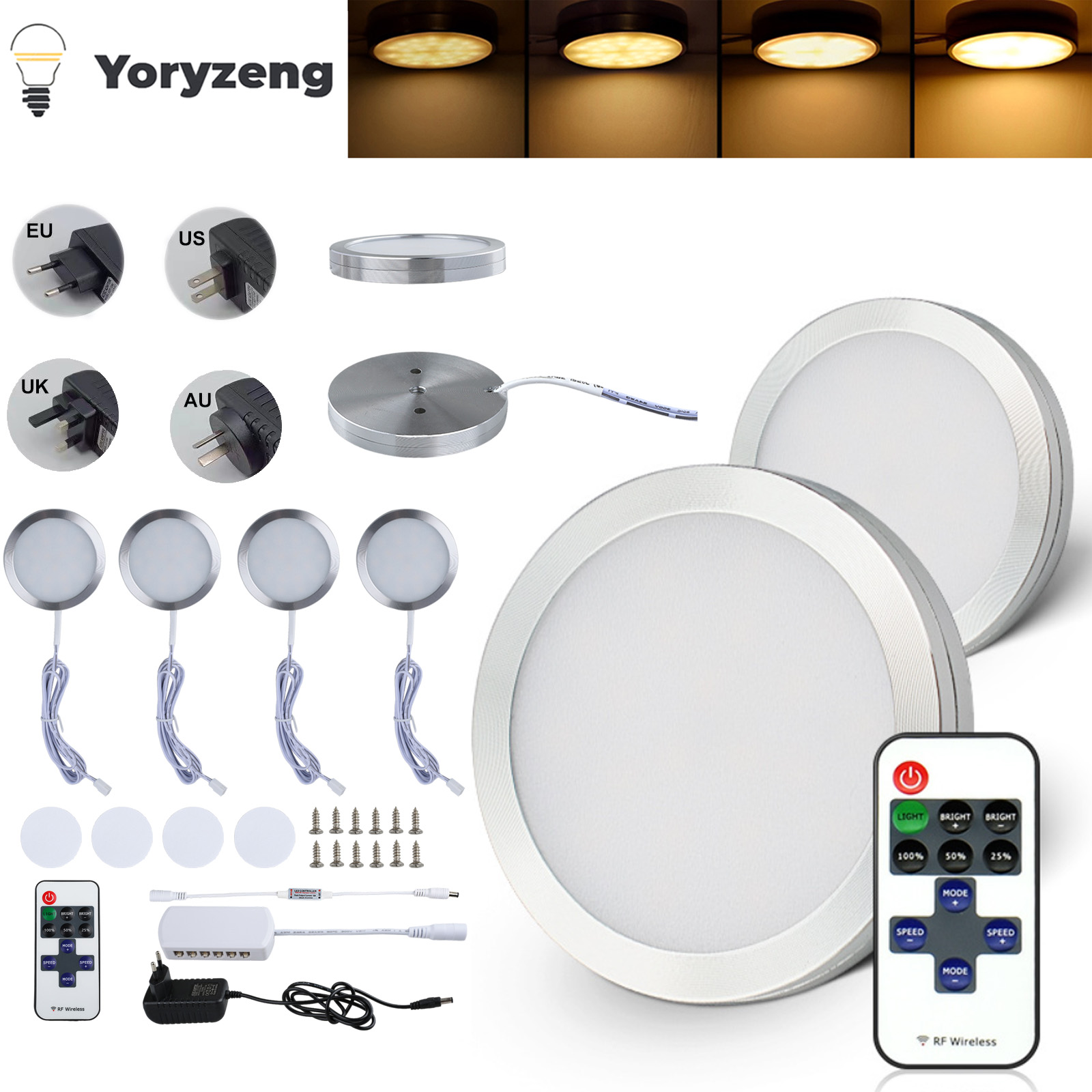 Under Cabinet LED Night Lights - огляд і ціна Kitchen Decor Lighting