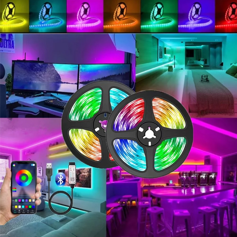 USB Led Strip Lights DC 5V RGB - огляд і ціна Lighting Bolt Decor