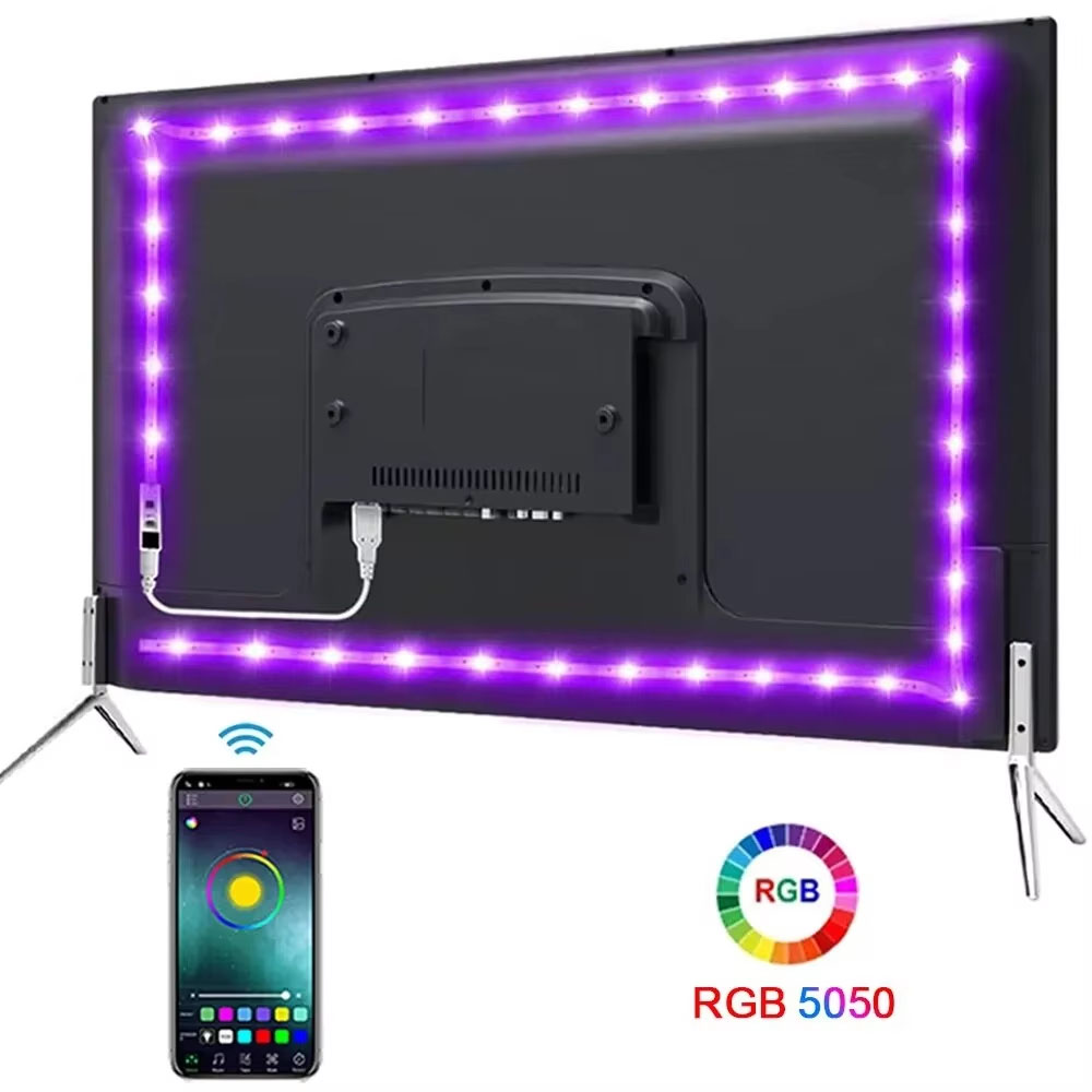USB Led Strip Lights DC 5V RGB - огляд і ціна Lighting Bolt Decor
