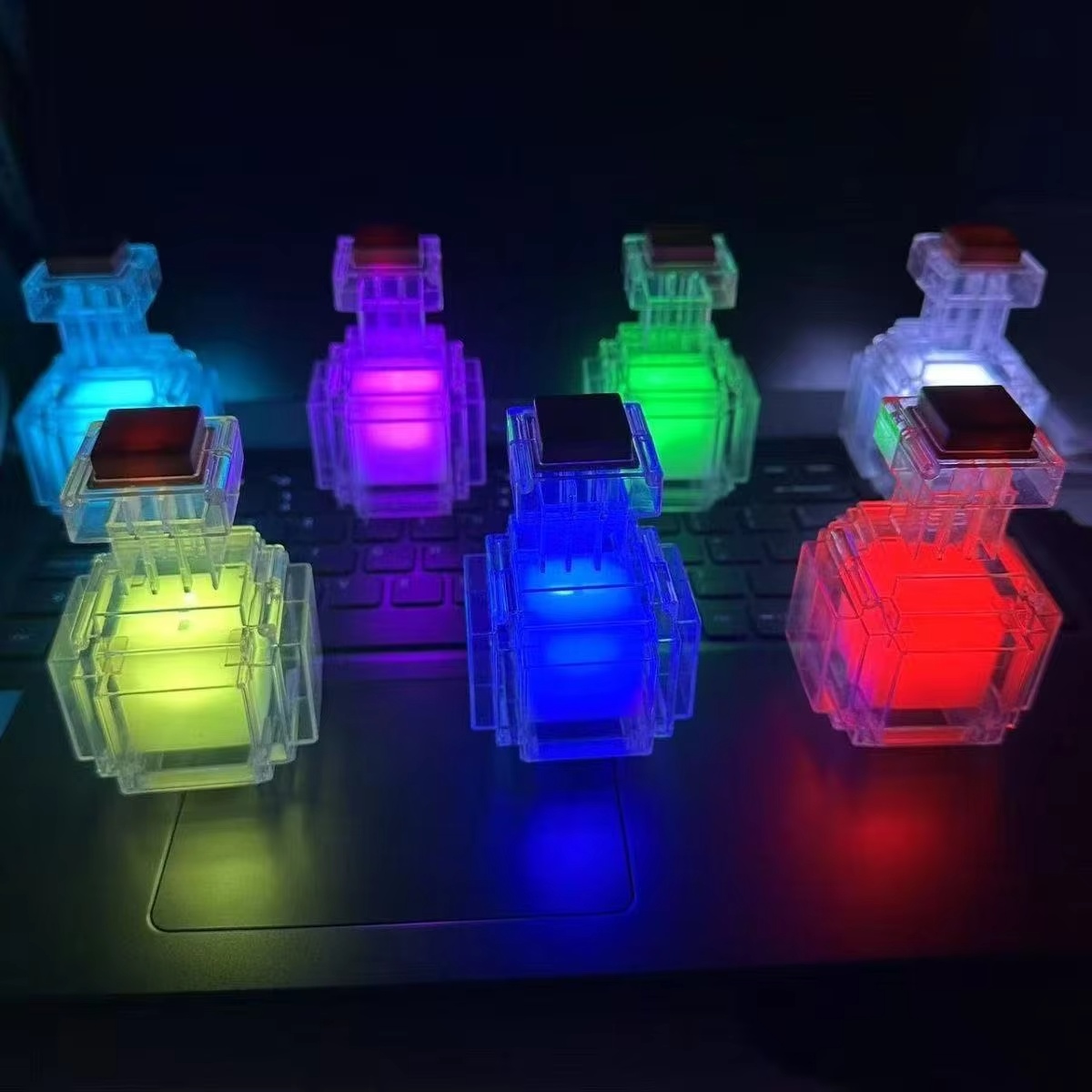 Rechargeable Potion Bottle Nig - огляд і ціна Lighting Home Decor Items