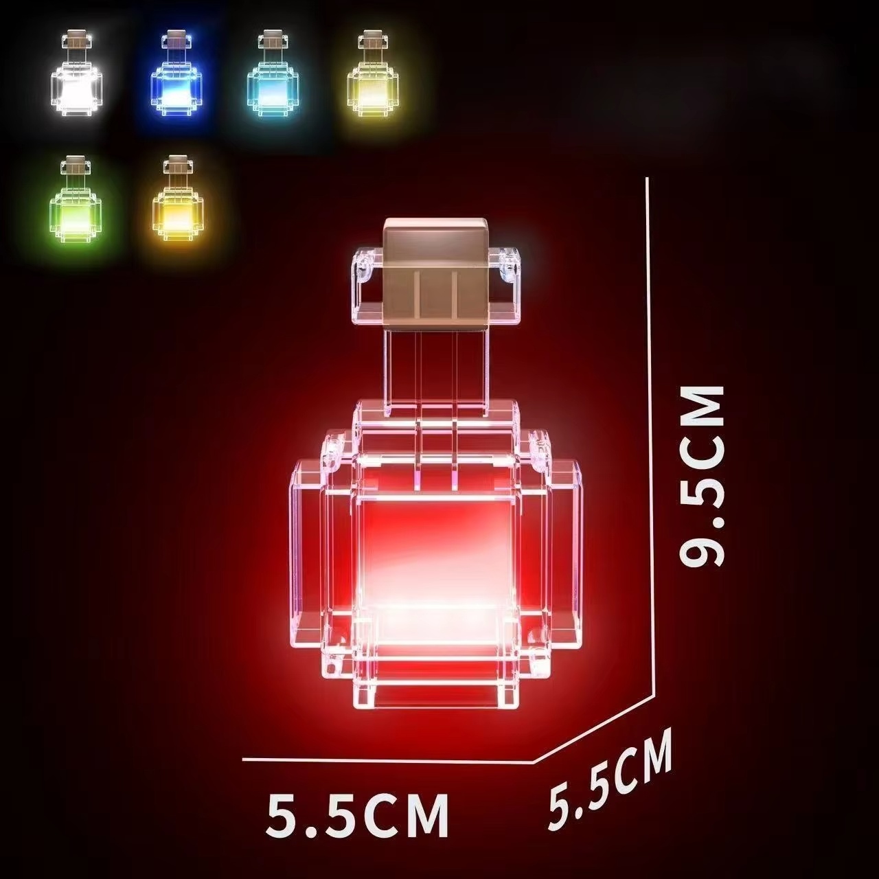 Rechargeable Potion Bottle Nig - огляд і ціна Lighting Home Decor Items