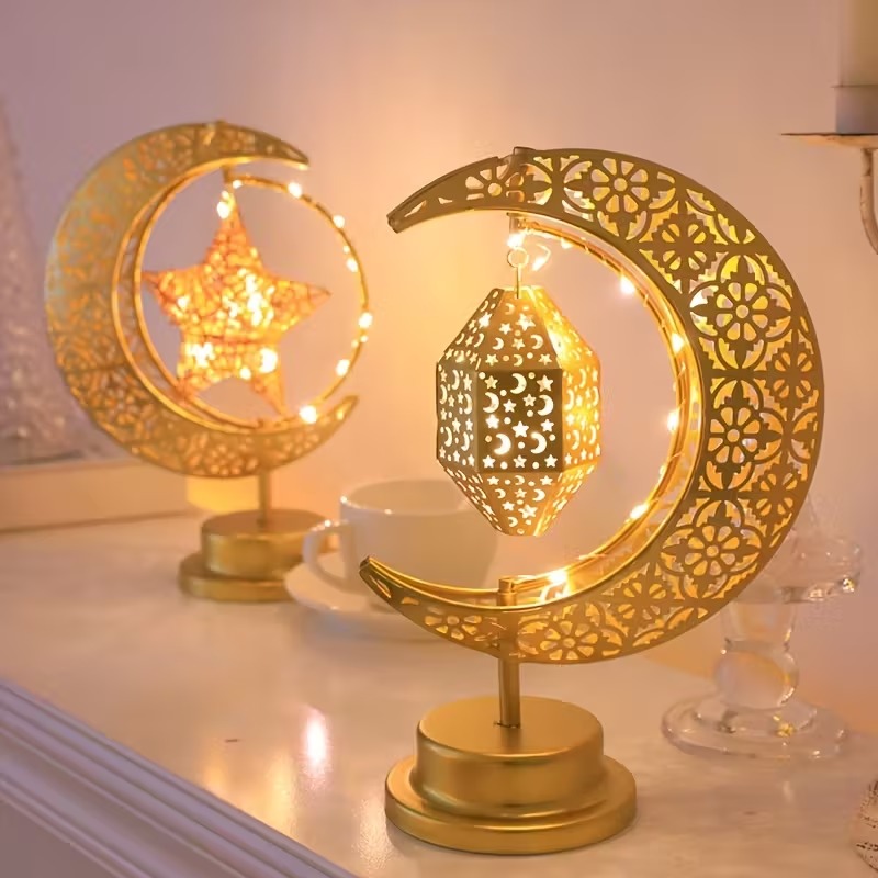 Ramadan LED Night Light Rotati - огляд і ціна Led Moon Lamp