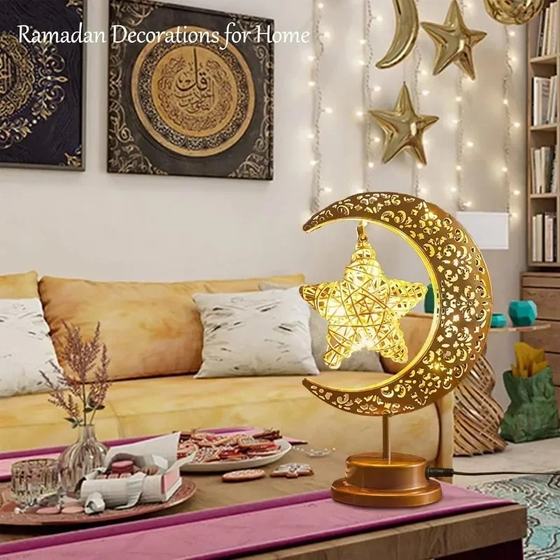Ramadan LED Night Light Rotati - огляд і ціна Led Moon Lamp