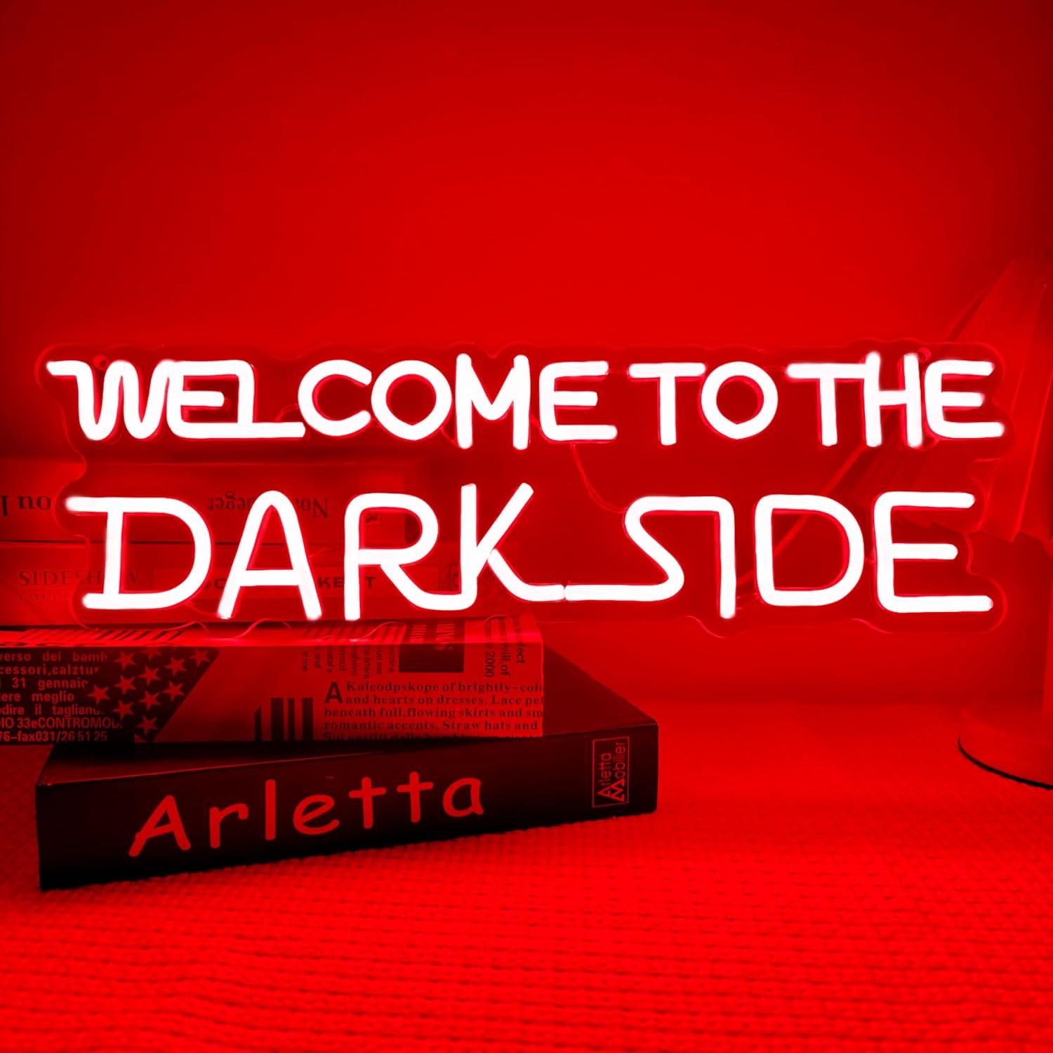 Welcome to the Dark Side Neon  - огляд і ціна Room Lighting Bedroom Decor