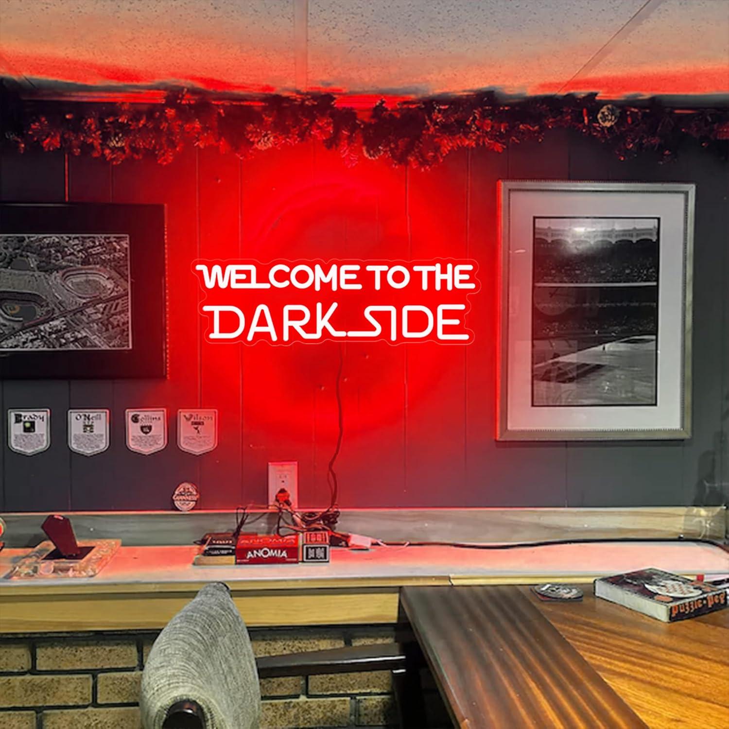 Welcome to the Dark Side Neon  - огляд і ціна Room Lighting Bedroom Decor