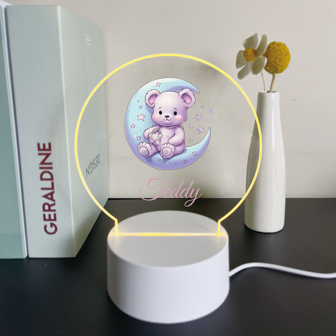 1pc Personalize Custom Moon be - огляд і ціна Led Moon Lamp