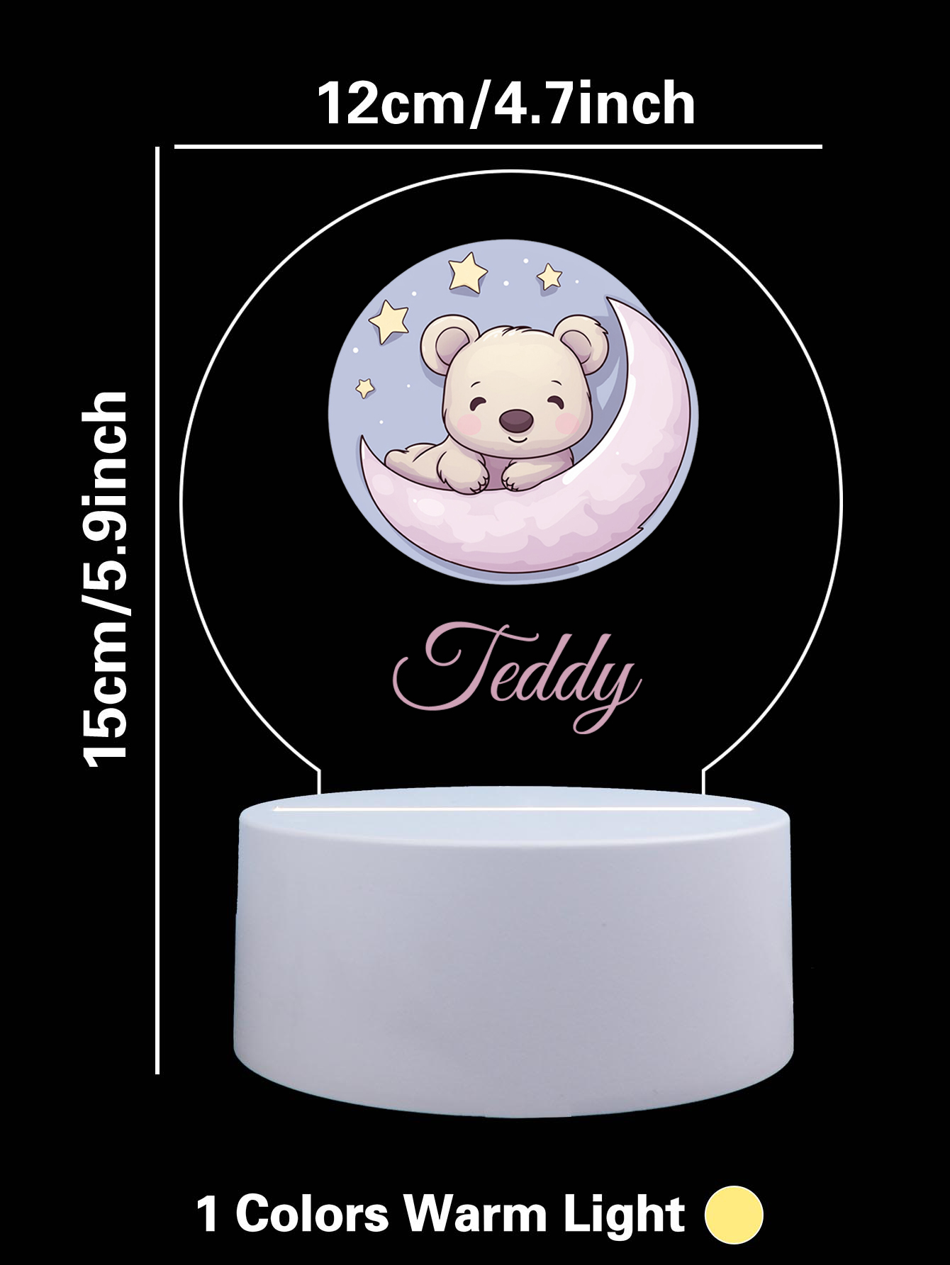 1pc Personalize Custom Moon be - огляд і ціна Led Moon Lamp