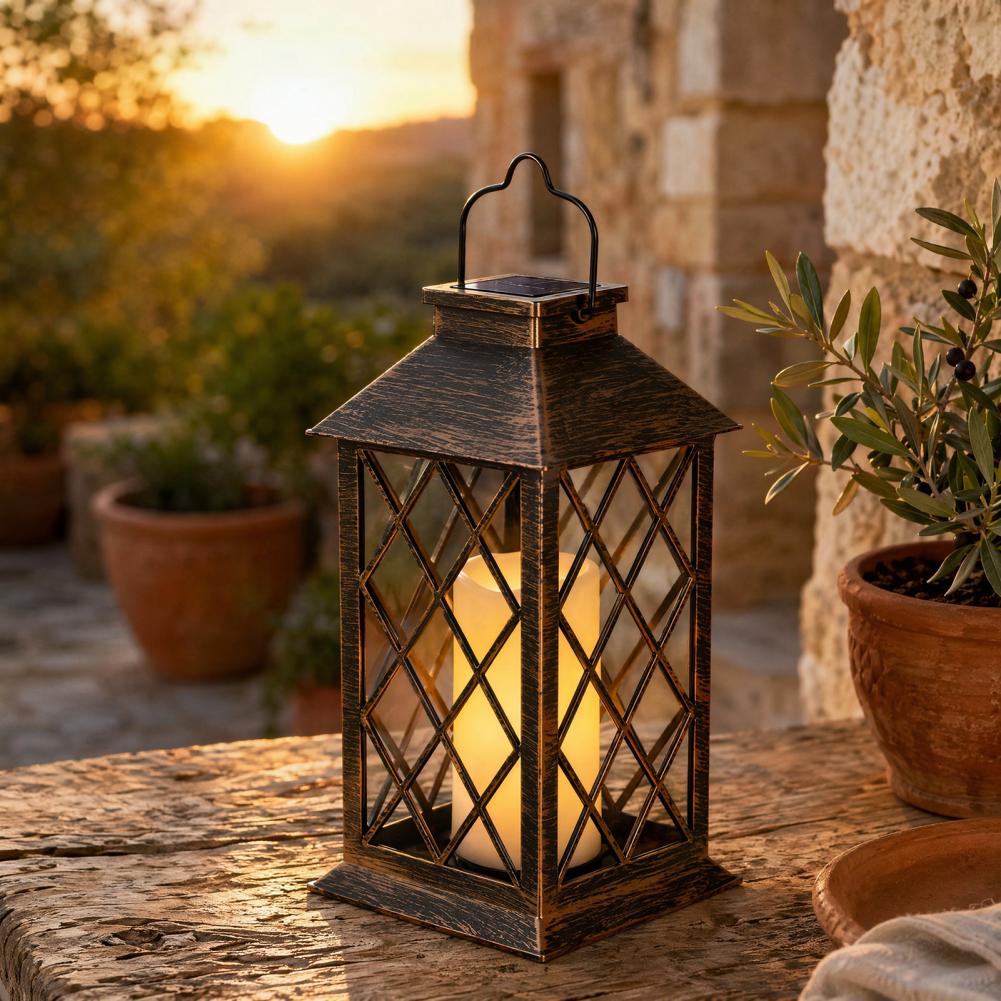Retro Solar Lantern, Outdoor S - огляд і ціна Lighting Decor Outdoor