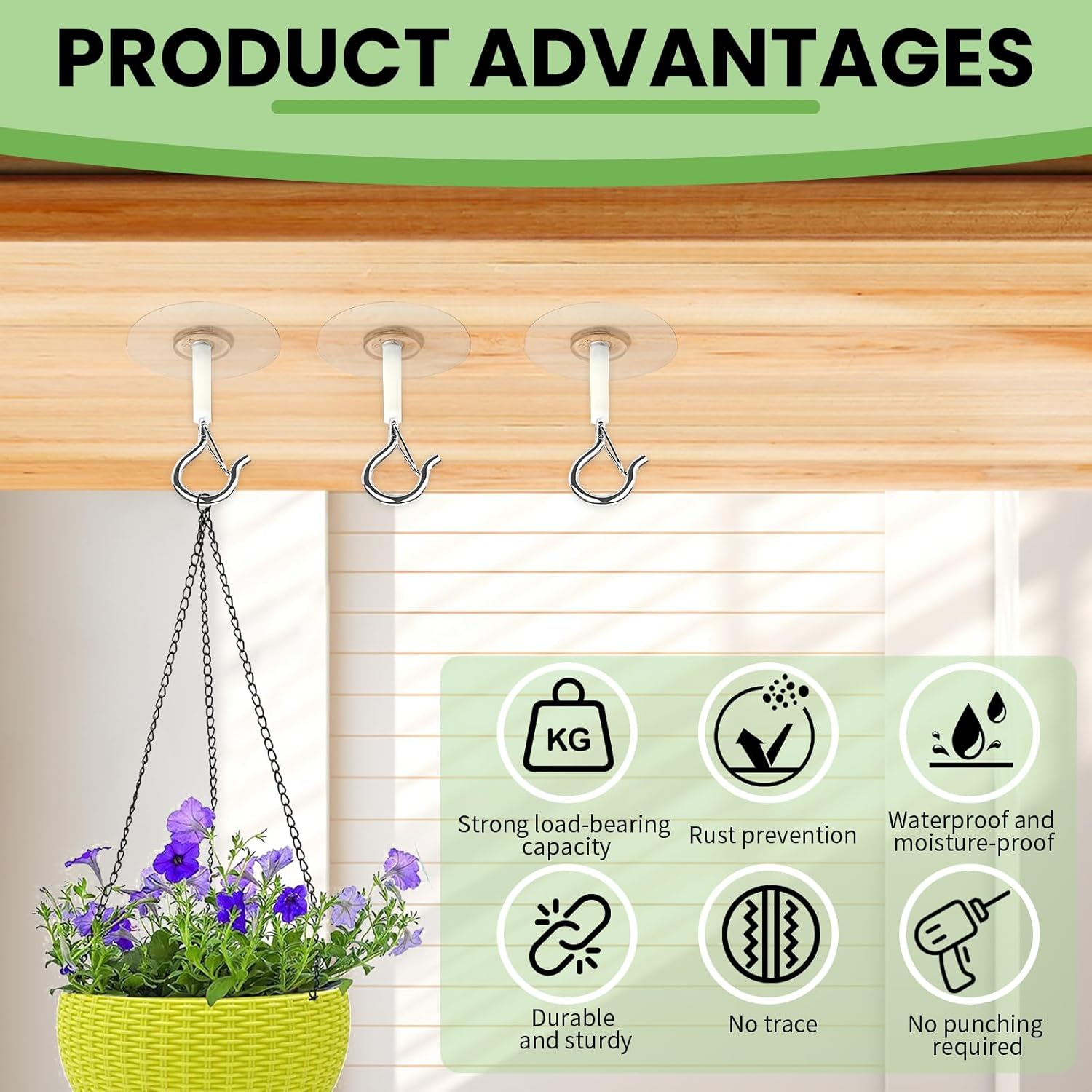 5Pcs Heavy Duty Self Adhesive  - огляд і ціна Kitchen Decor Lighting