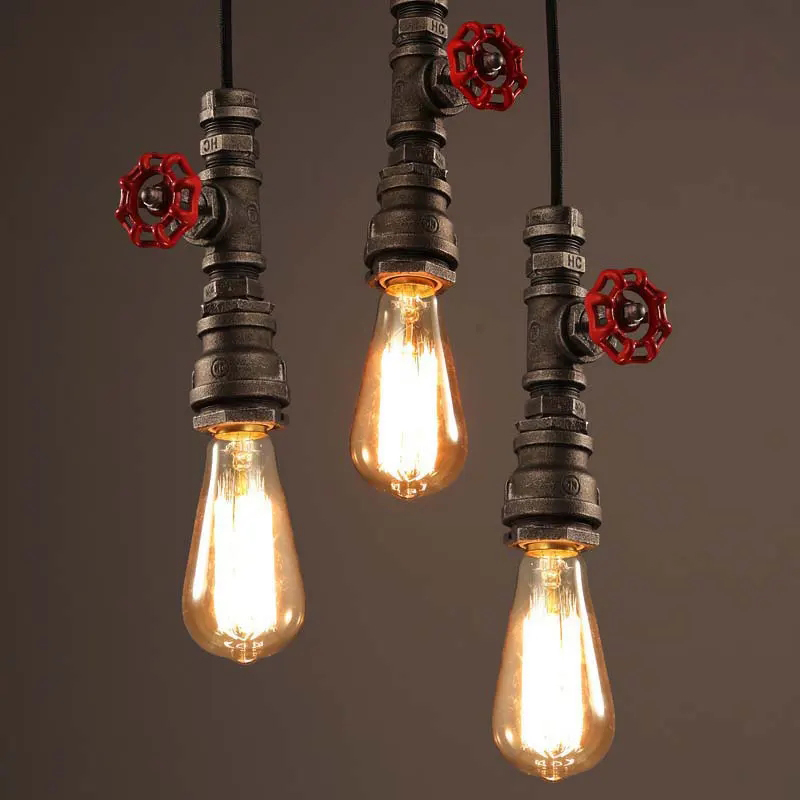 Retro Loft Industry Wind Water - огляд і ціна Lighting Home Decor Items