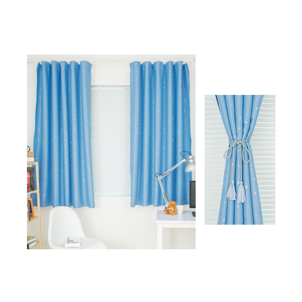 100x135cm Sky Blue Blackout Wi - огляд і ціна Kitchen Decor Lighting