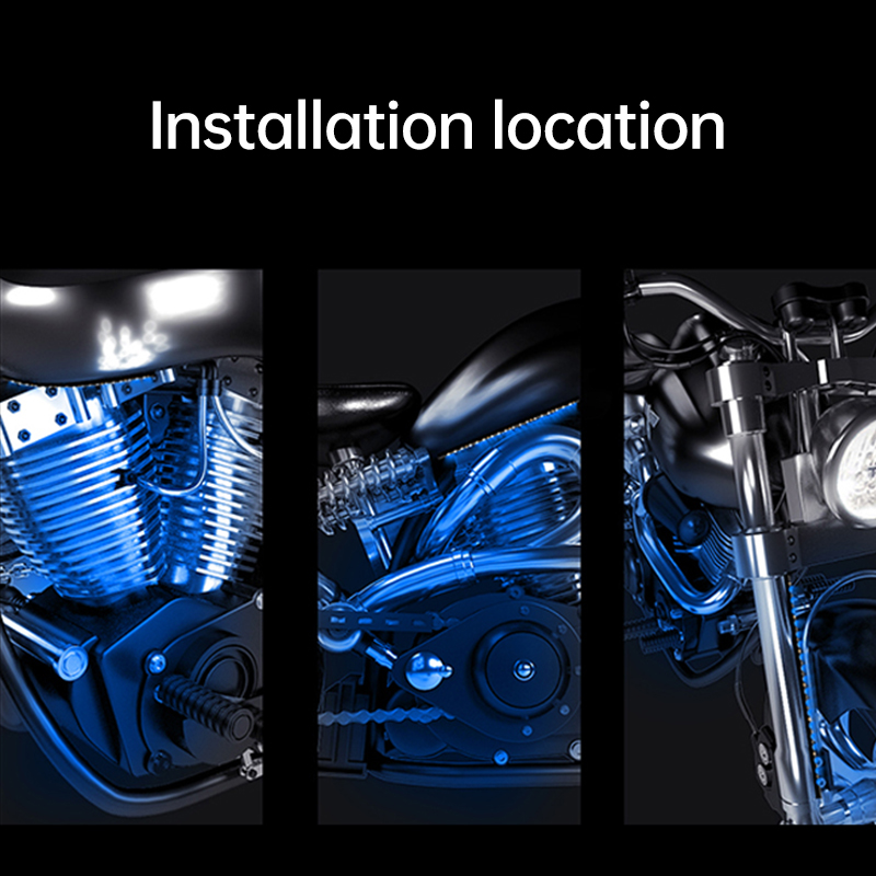 APP LED Motorcycle Car Atmosph - огляд і ціна Lighting Bolt Decor