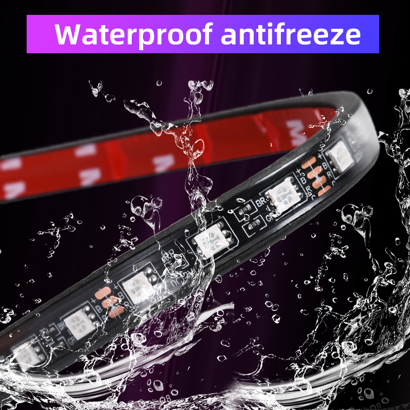 APP LED Motorcycle Car Atmosph - огляд і ціна Lighting Bolt Decor