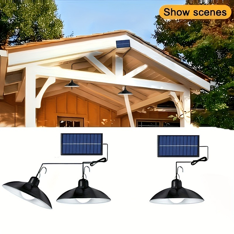 1pc Solar Pendant Light Outdoo - огляд і ціна Lighting Decor Outdoor
