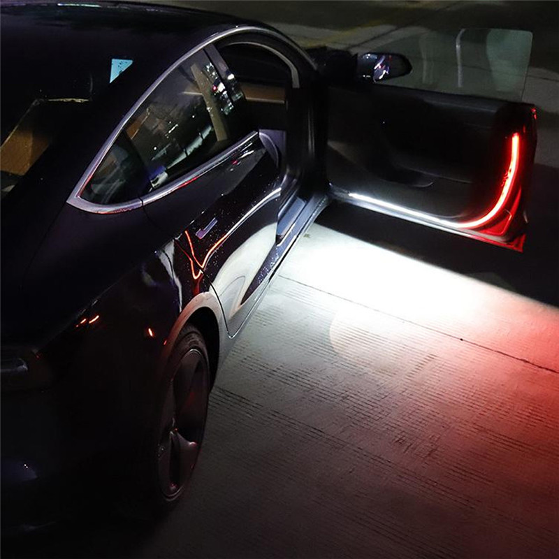 LED Car Door Opening Warning L - огляд і ціна Lighting Bolt Decor